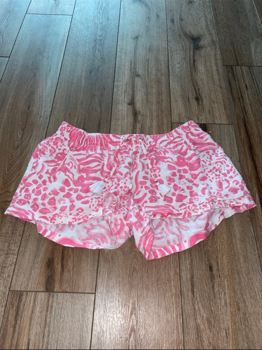 Lilly Pulitzer Linen Shorts Large